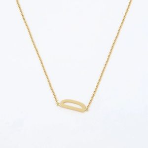 Victoria Emerson - "D" Initial Necklace NWT